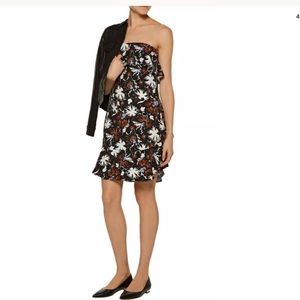 Silk A.L.C strapless dress NWT